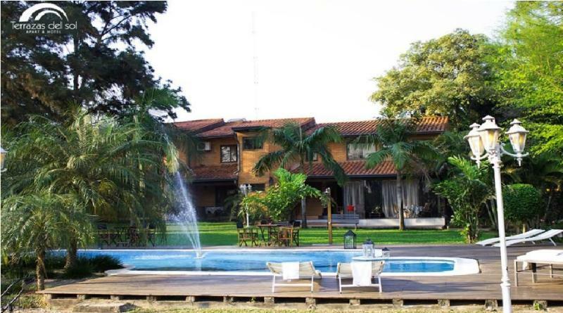 Terrazas Del Sol Apart-Hotel Lambare Экстерьер фото